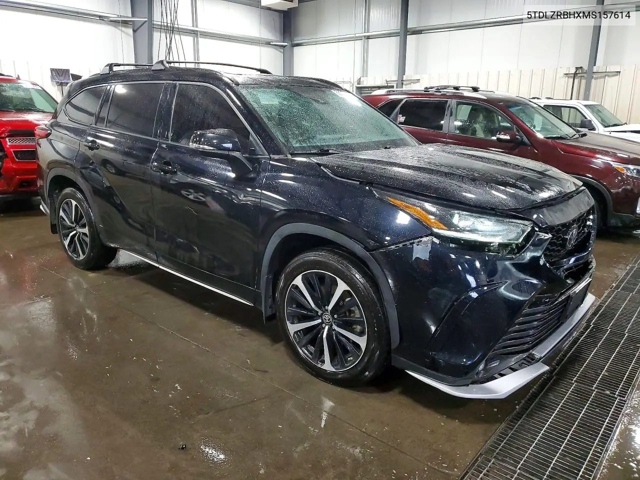 2021 TOYOTA HIGHLANDER VIN 5TDLZRBHXMS157614 — фото 4
