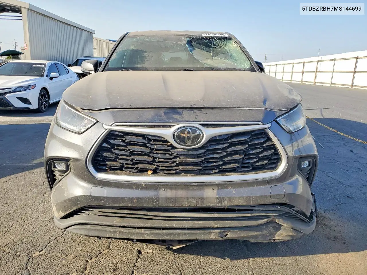 2021 TOYOTA HIGHLANDER VIN 5TDBZRBH7MS144699 — фото 5