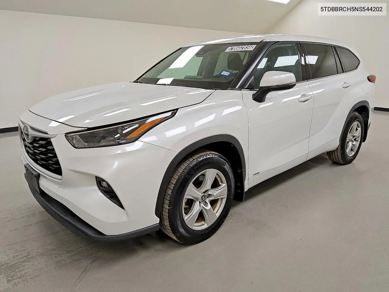 TOYOTA HIGHLANDER 2022, VIN 5TDBBRCH5NS544202