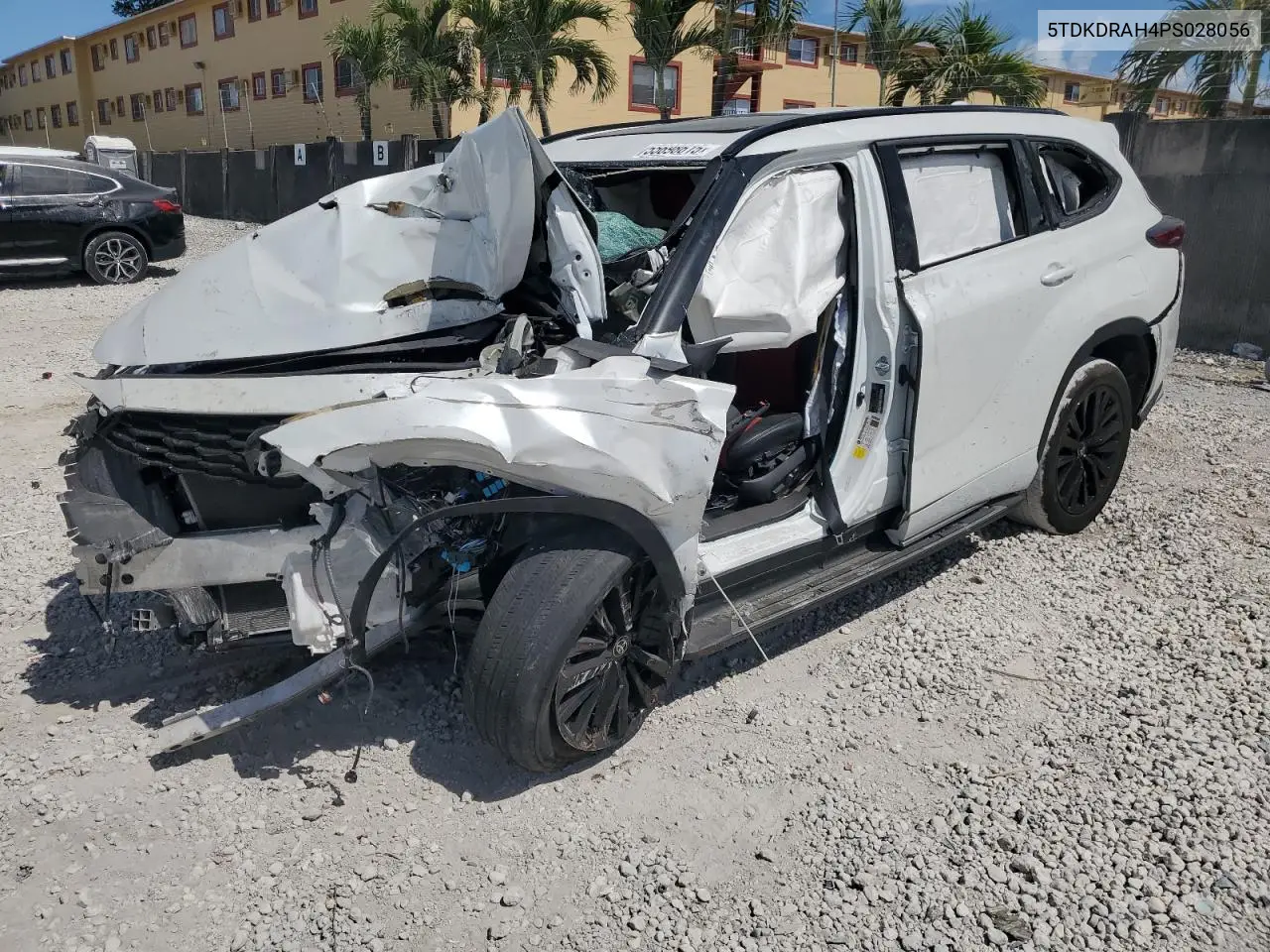 TOYOTA HIGHLANDER 2023, VIN 5TDKDRAH4PS028056