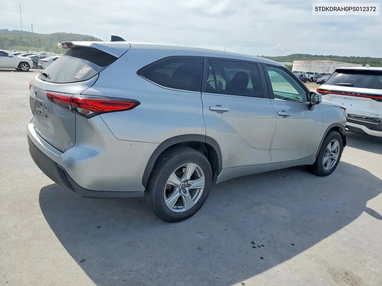 2023 TOYOTA HIGHLANDER VIN 5TDKDRAH0PS012372 — фото 3