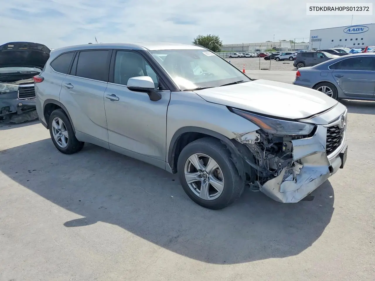 2023 TOYOTA HIGHLANDER VIN 5TDKDRAH0PS012372 — фото 4