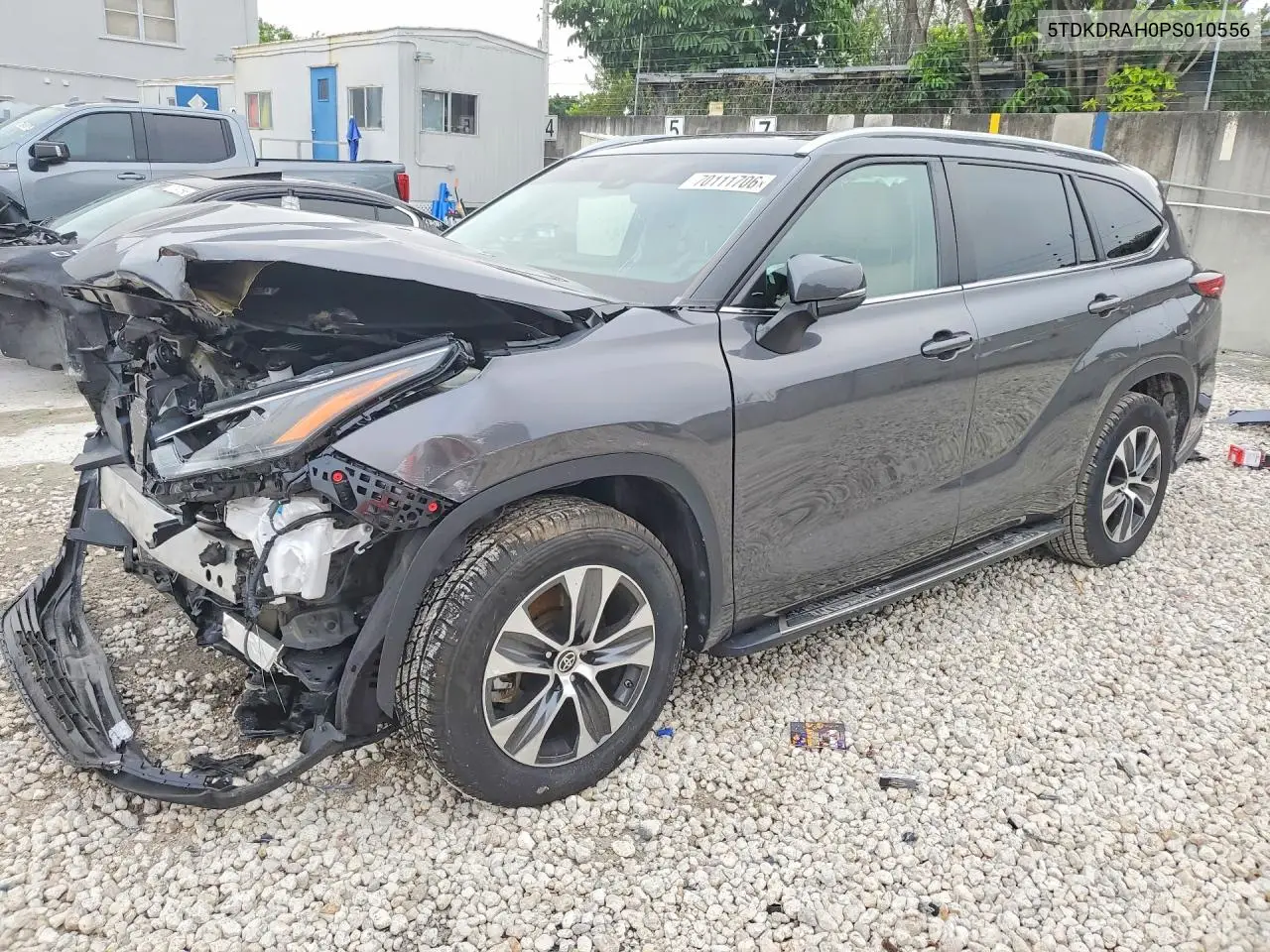 TOYOTA HIGHLANDER 2023, VIN 5TDKDRAH0PS010556