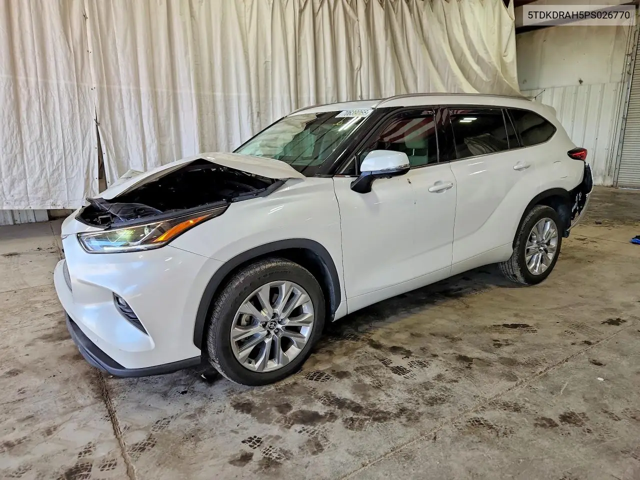 TOYOTA HIGHLANDER 2023, VIN 5TDKDRAH5PS026770