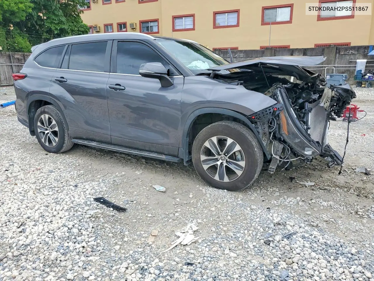 2023 TOYOTA HIGHLANDER VIN 5TDKDRAH2PS511867 — фото 4