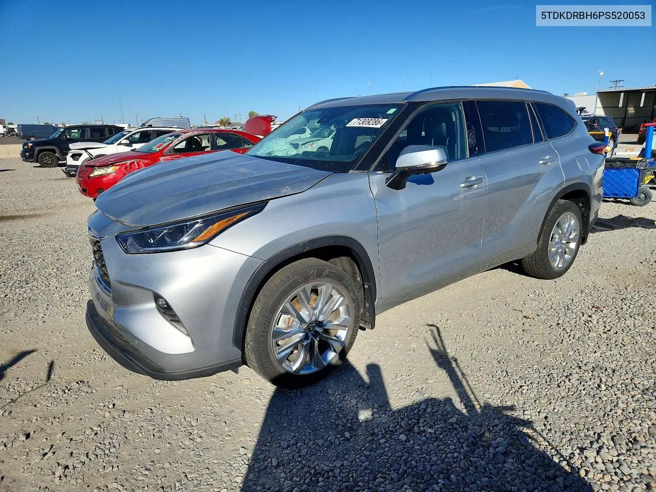 TOYOTA HIGHLANDER 2023, VIN 5TDKDRBH6PS520053