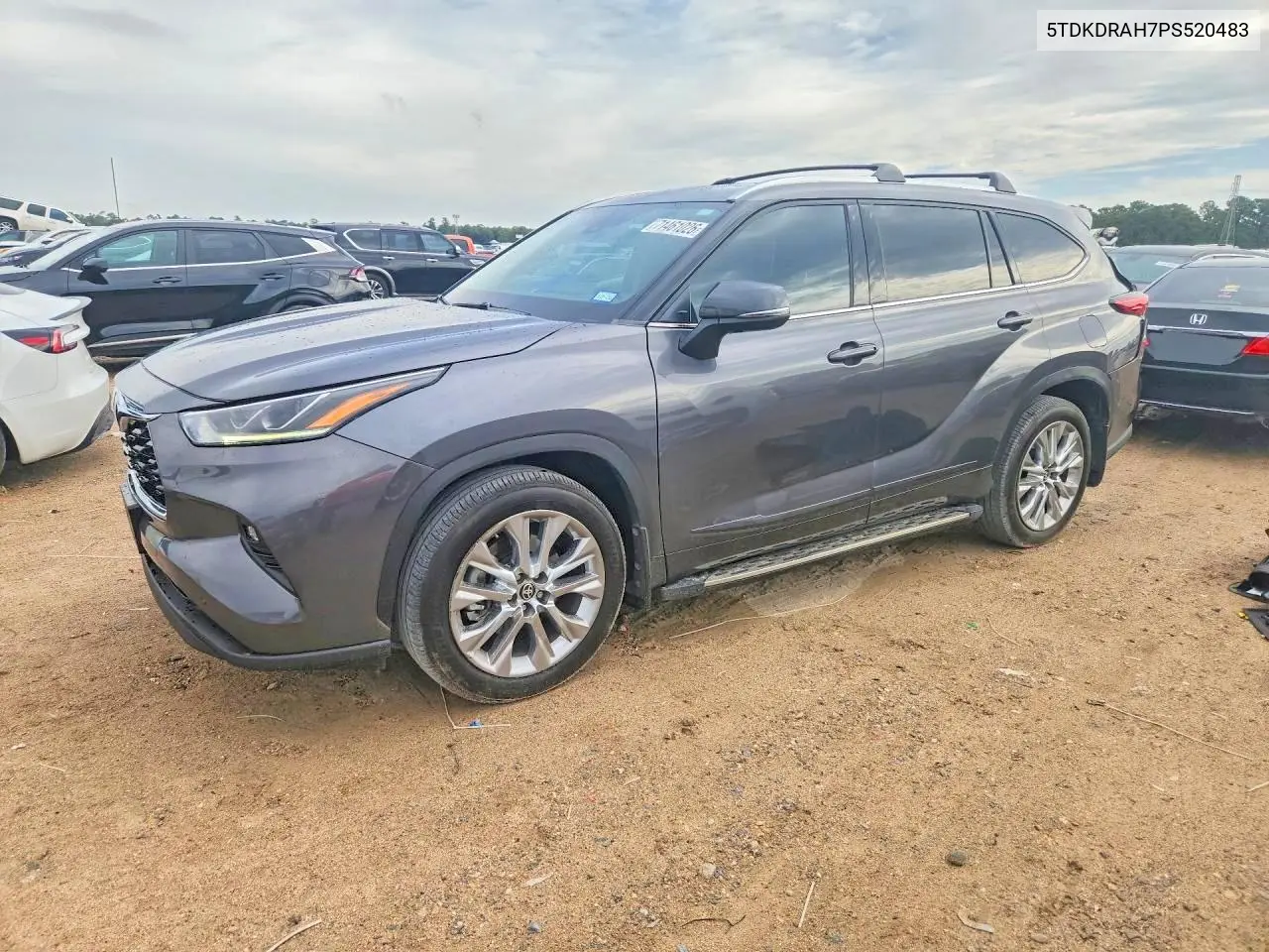 TOYOTA HIGHLANDER 2023, VIN 5TDKDRAH7PS520483