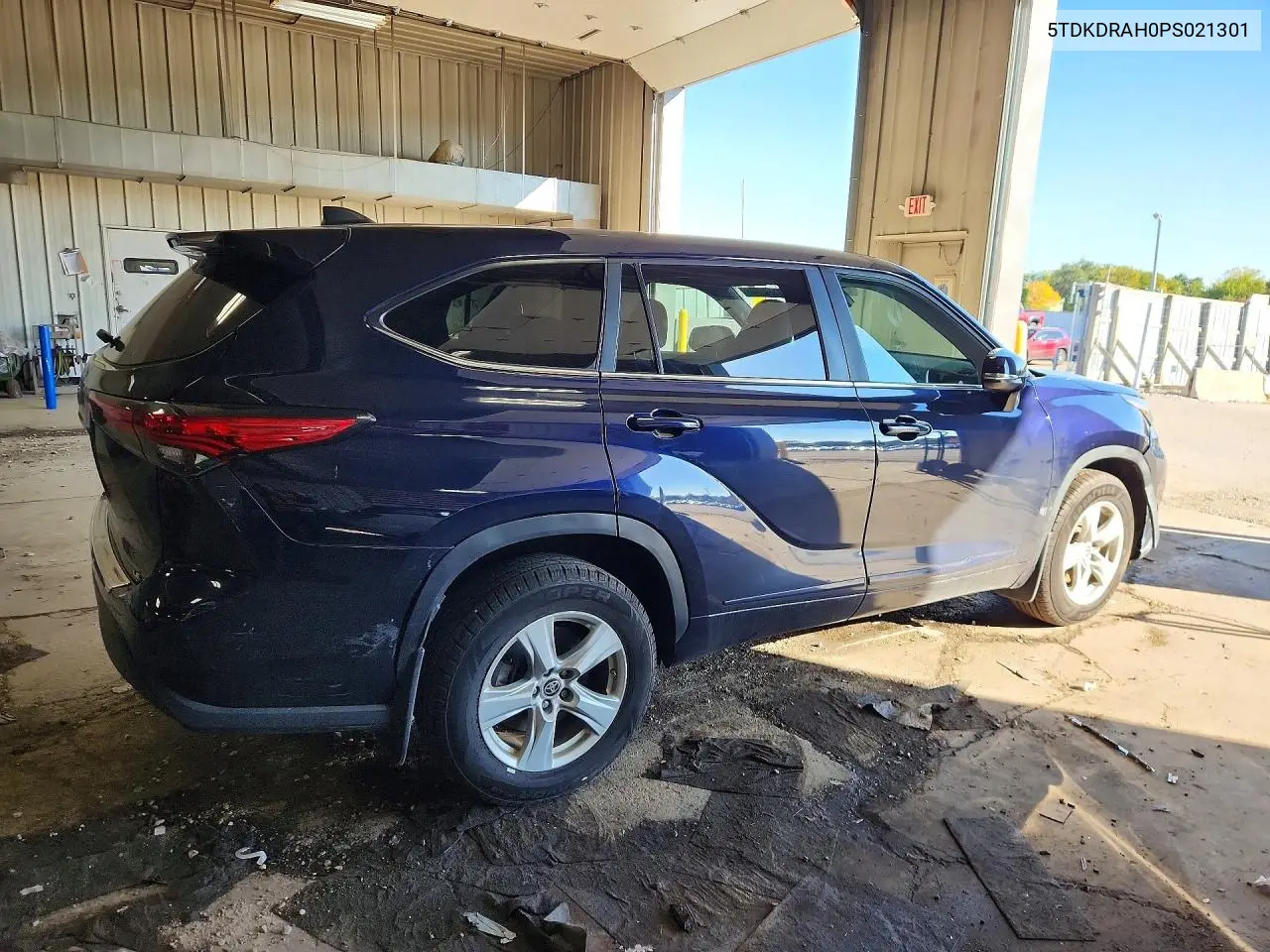 2023 TOYOTA HIGHLANDER VIN 5TDKDRAH0PS021301 — фото 3