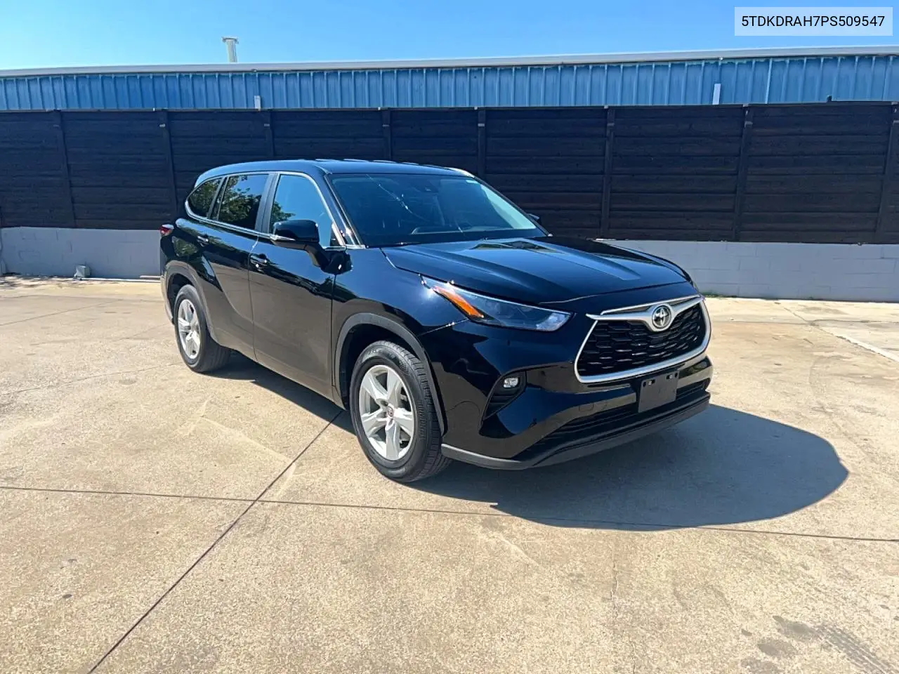 TOYOTA HIGHLANDER 2023, VIN 5TDKDRAH7PS509547