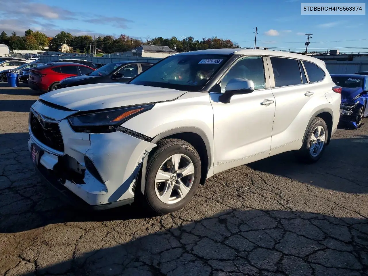 TOYOTA HIGHLANDER 2023, VIN 5TDBBRCH4PS563374