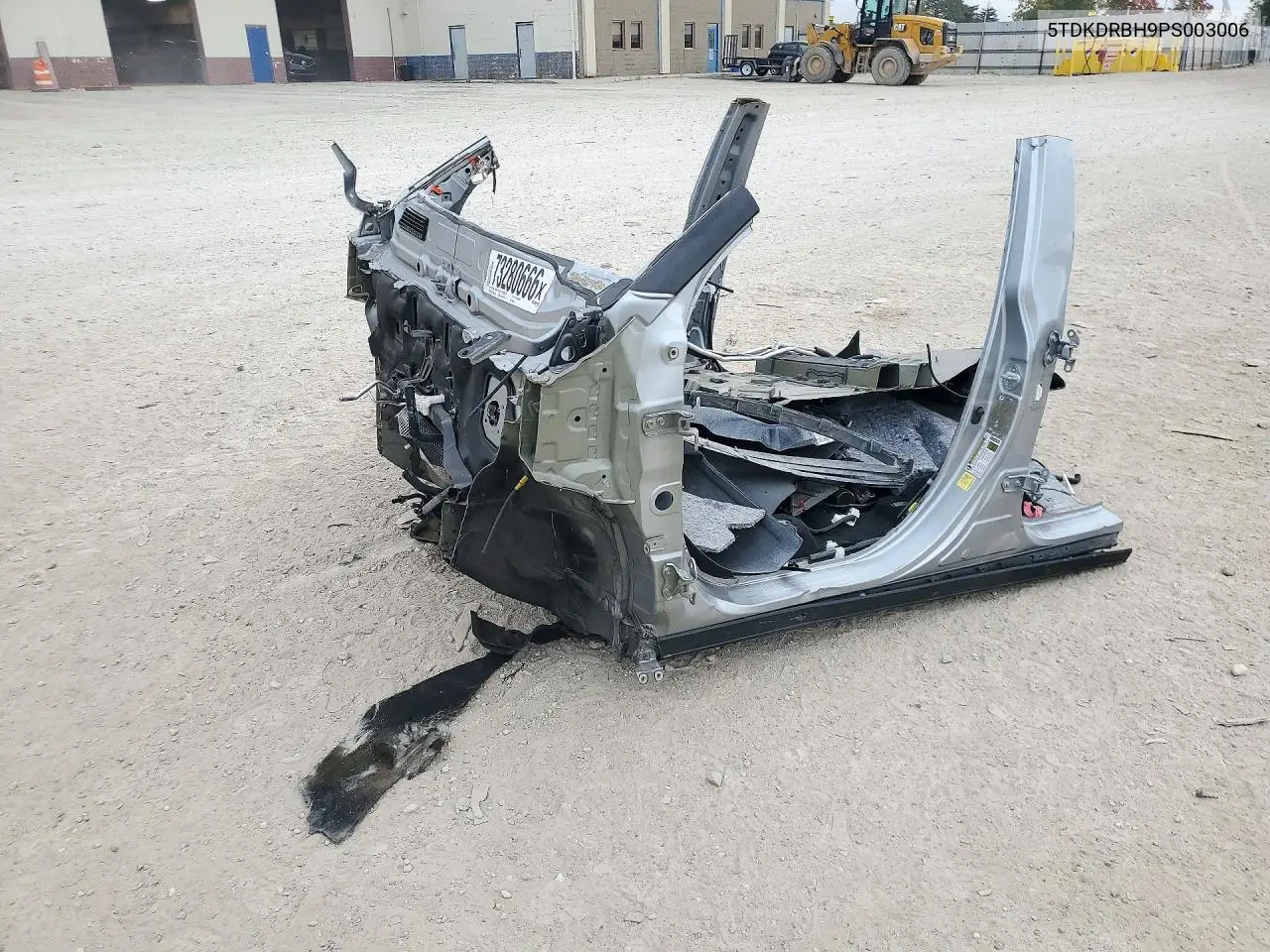 TOYOTA HIGHLANDER 2023, VIN 5TDKDRBH9PS003006