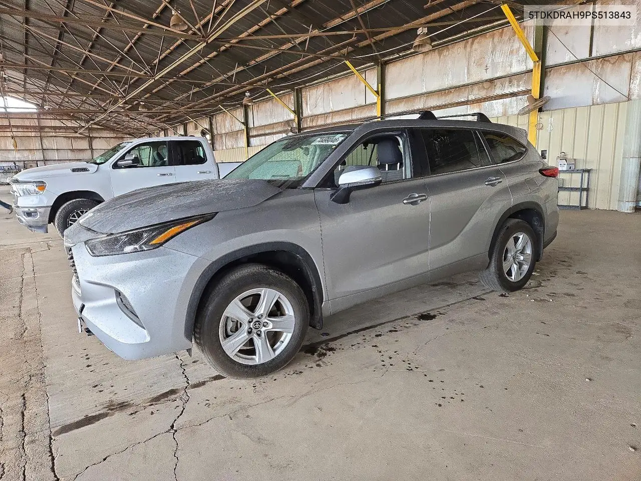 TOYOTA HIGHLANDER 2023, VIN 5TDKDRAH9PS513843