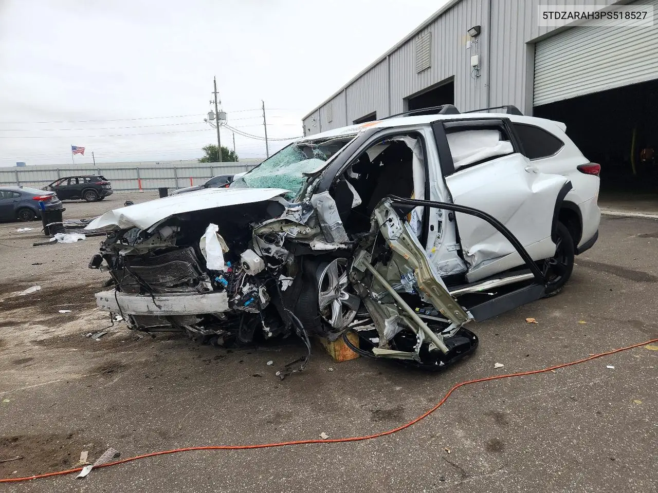 TOYOTA HIGHLANDER 2023, VIN 5TDZARAH3PS518527