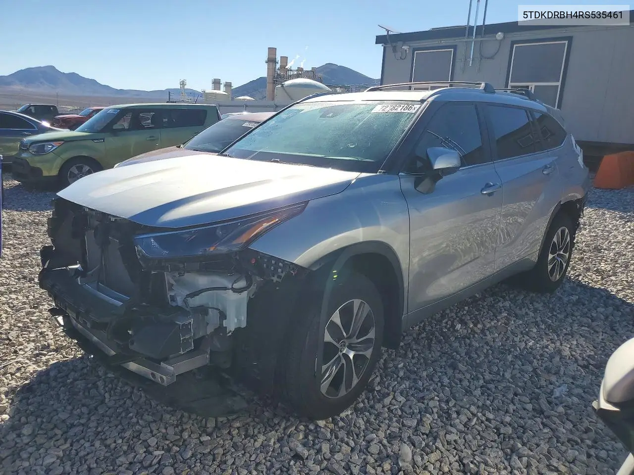 TOYOTA HIGHLANDER 2024, VIN 5TDKDRBH4RS535461