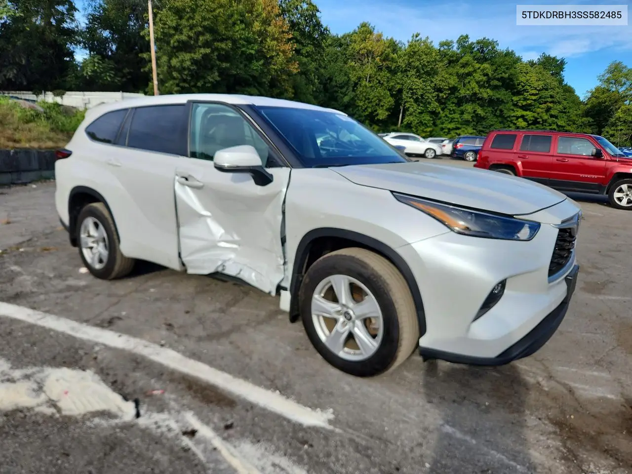 2025 TOYOTA HIGHLANDER VIN 5TDKDRBH3SS582485 — фото 4
