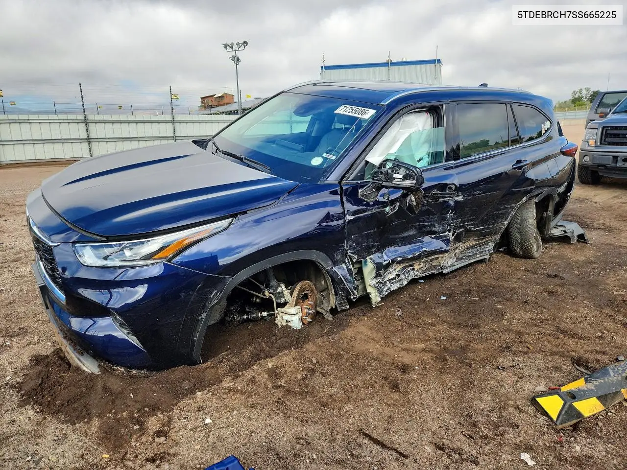 TOYOTA HIGHLANDER 2025, VIN 5TDEBRCH7SS665225