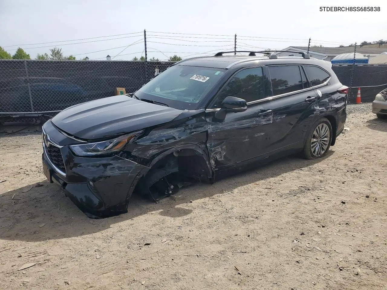 TOYOTA HIGHLANDER 2025, VIN 5TDEBRCH8SS685838