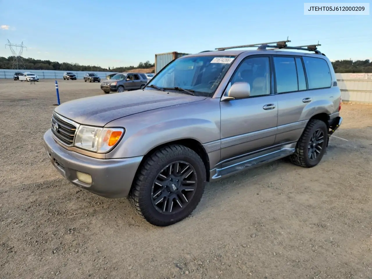 TOYOTA LAND CRUISER 2001, VIN JTEHT05J612000209