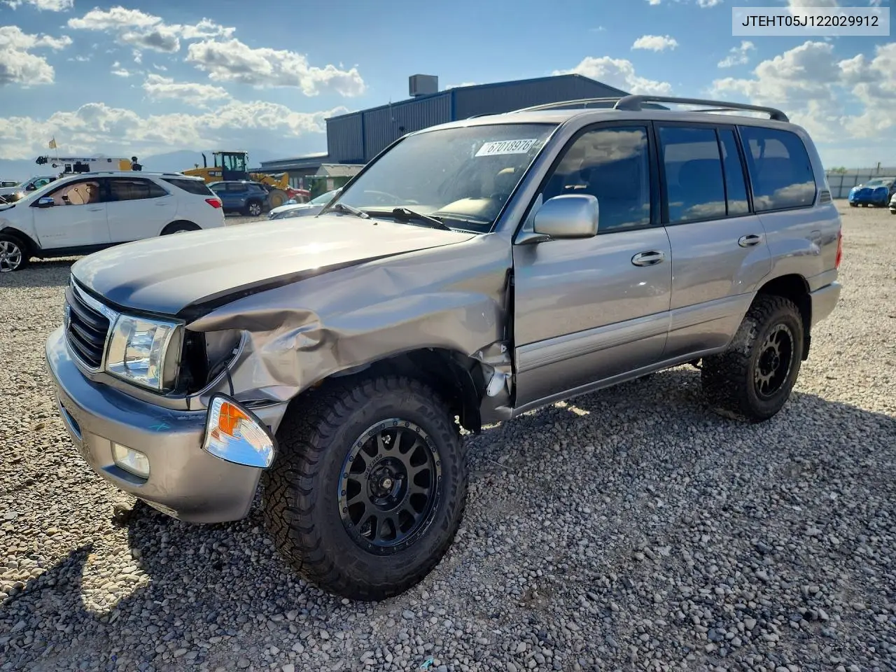 TOYOTA LAND CRUISER 2002, VIN JTEHT05J122029912