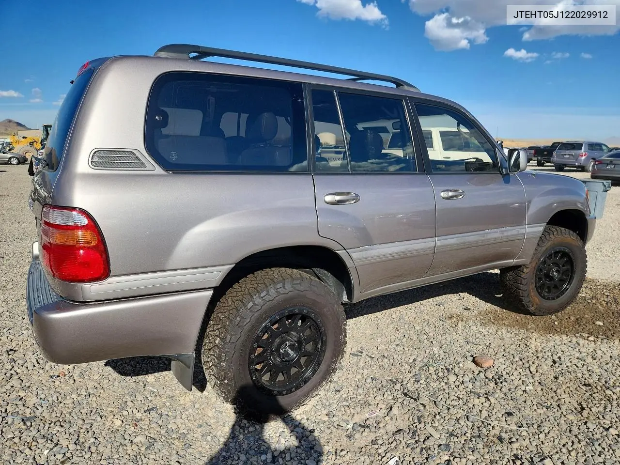 2002 TOYOTA LAND CRUISER VIN JTEHT05J122029912 — фото 3