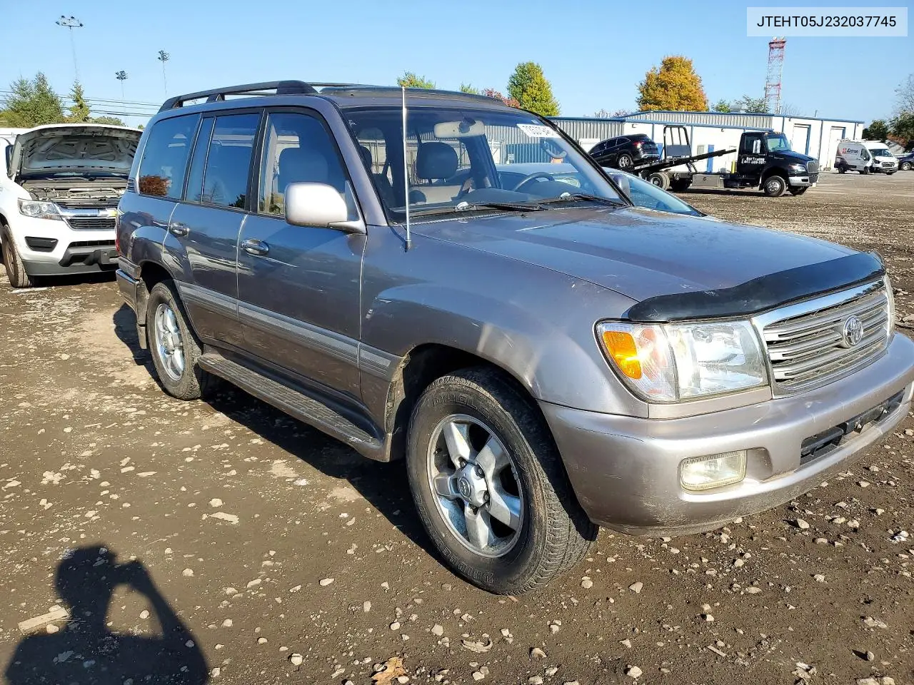 2003 TOYOTA LAND CRUISER VIN JTEHT05J232037745 — фото 4