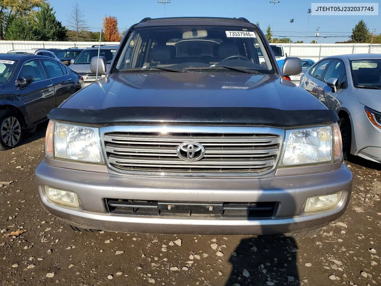 2003 TOYOTA LAND CRUISER VIN JTEHT05J232037745 — фото 5