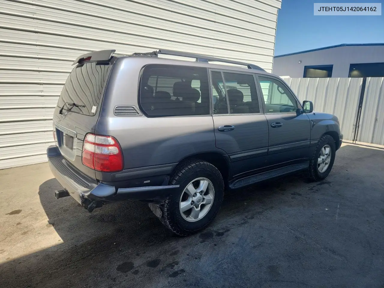 2004 TOYOTA LAND CRUISER VIN JTEHT05J142064162 — фото 3