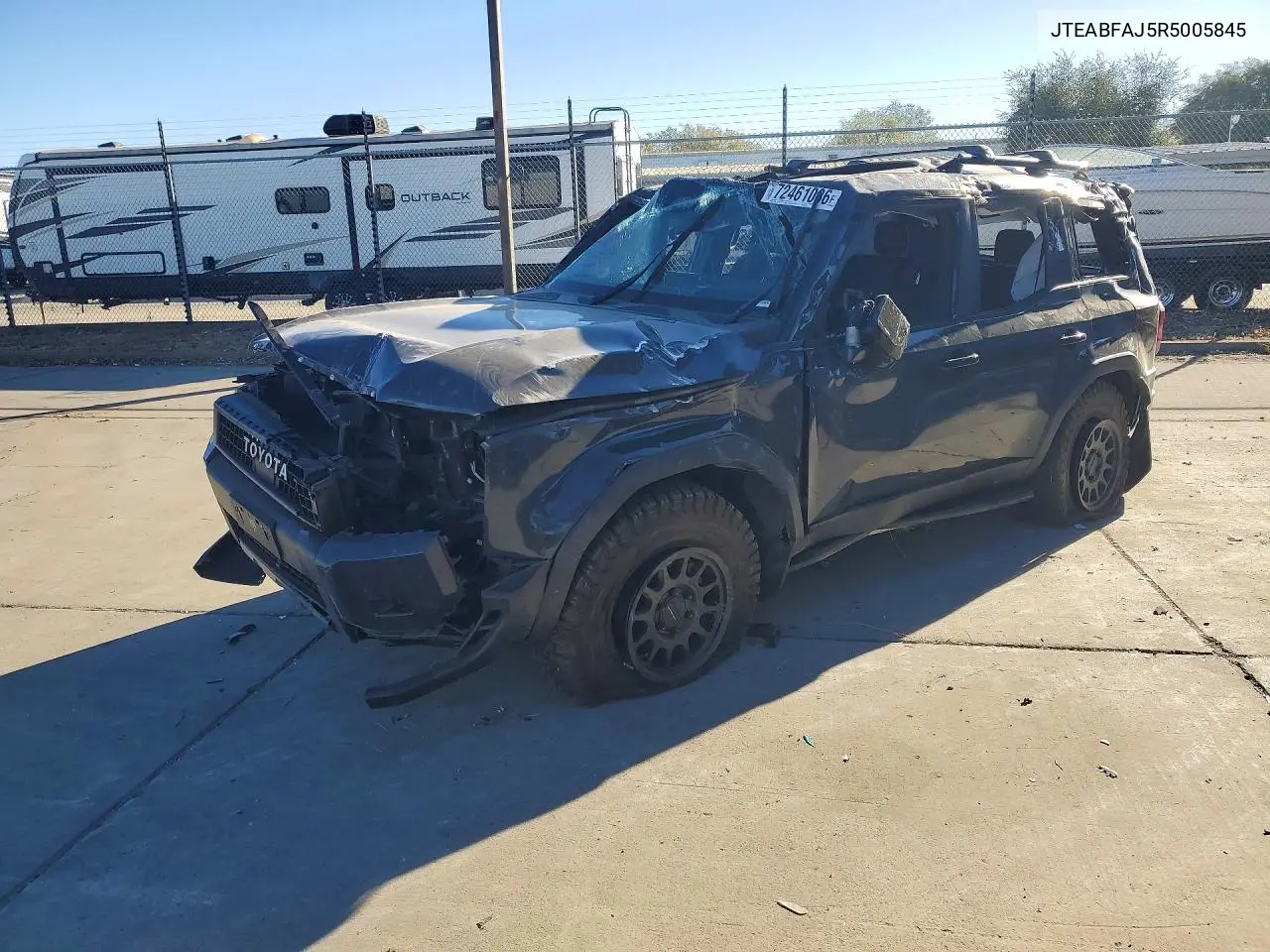 TOYOTA LAND CRUISER 2024, VIN JTEABFAJ5R5005845