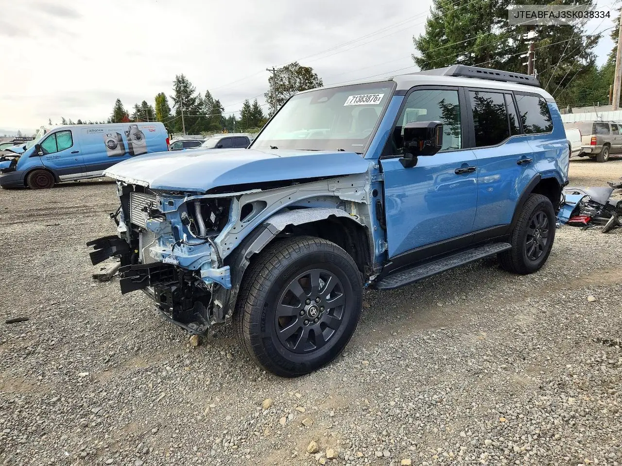 TOYOTA LAND CRUISER 2025, VIN JTEABFAJ3SK038334