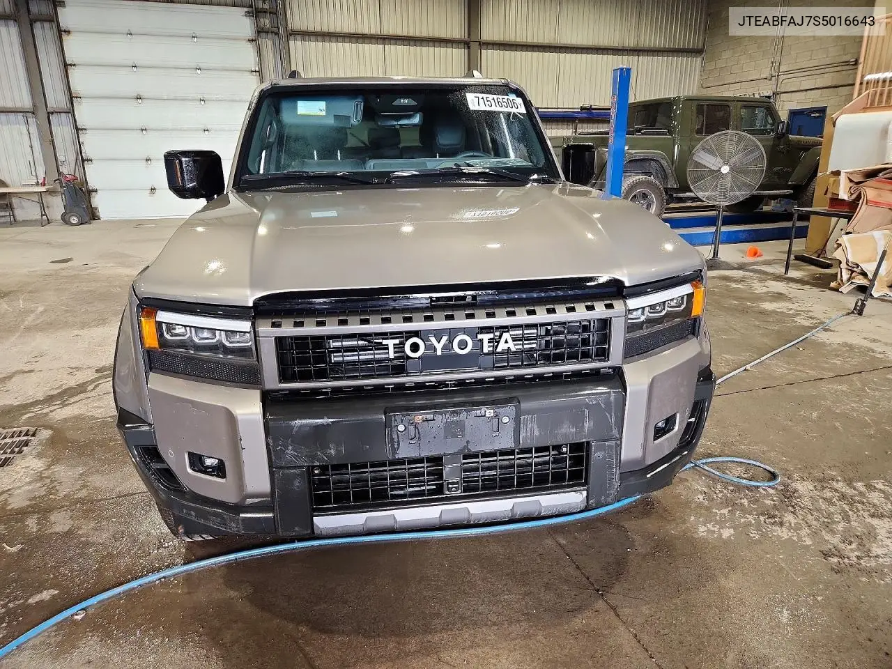 2025 TOYOTA LAND CRUISER VIN JTEABFAJ7S5016643 — фото 5
