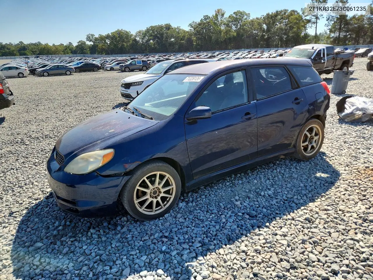 TOYOTA MATRIX 2003, VIN 2T1KR32E73C061235