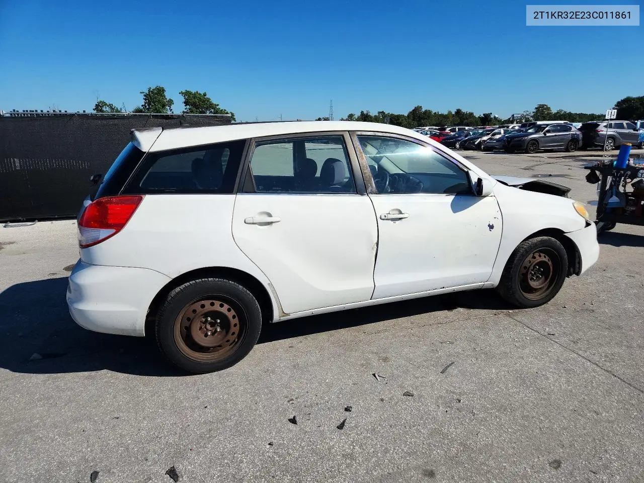 2003 TOYOTA MATRIX VIN 2T1KR32E23C011861 — фото 3