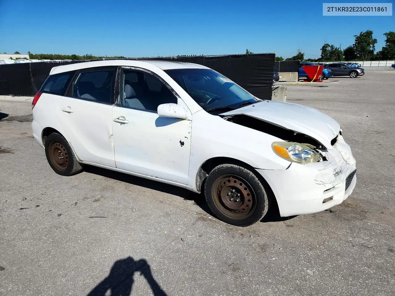 2003 TOYOTA MATRIX VIN 2T1KR32E23C011861 — фото 4