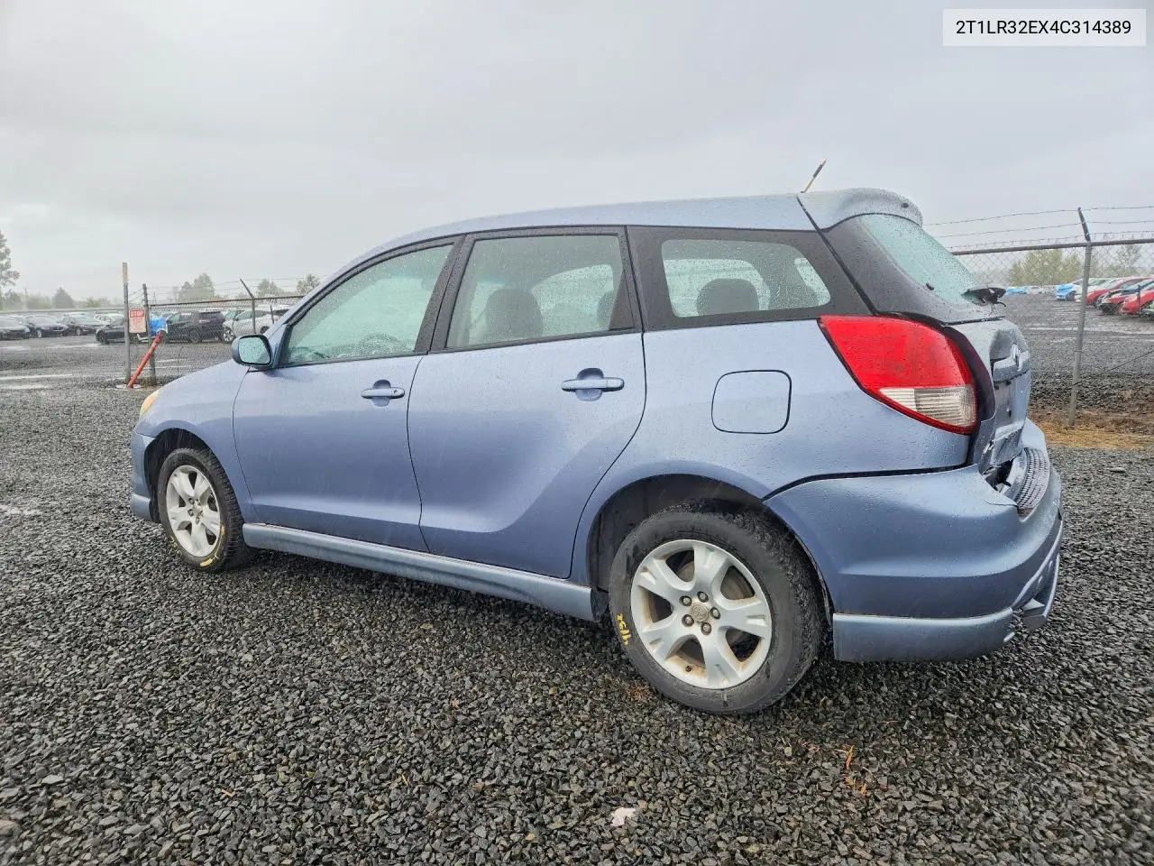 2004 TOYOTA MATRIX VIN 2T1LR32EX4C314389 — фото 2