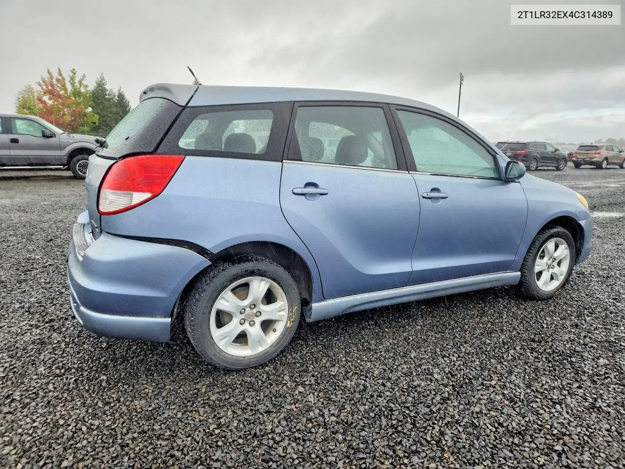 2004 TOYOTA MATRIX VIN 2T1LR32EX4C314389 — фото 3