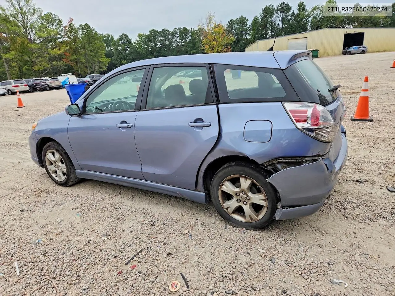 2005 TOYOTA MATRIX VIN 2T1LR32E65C420274 — фото 2