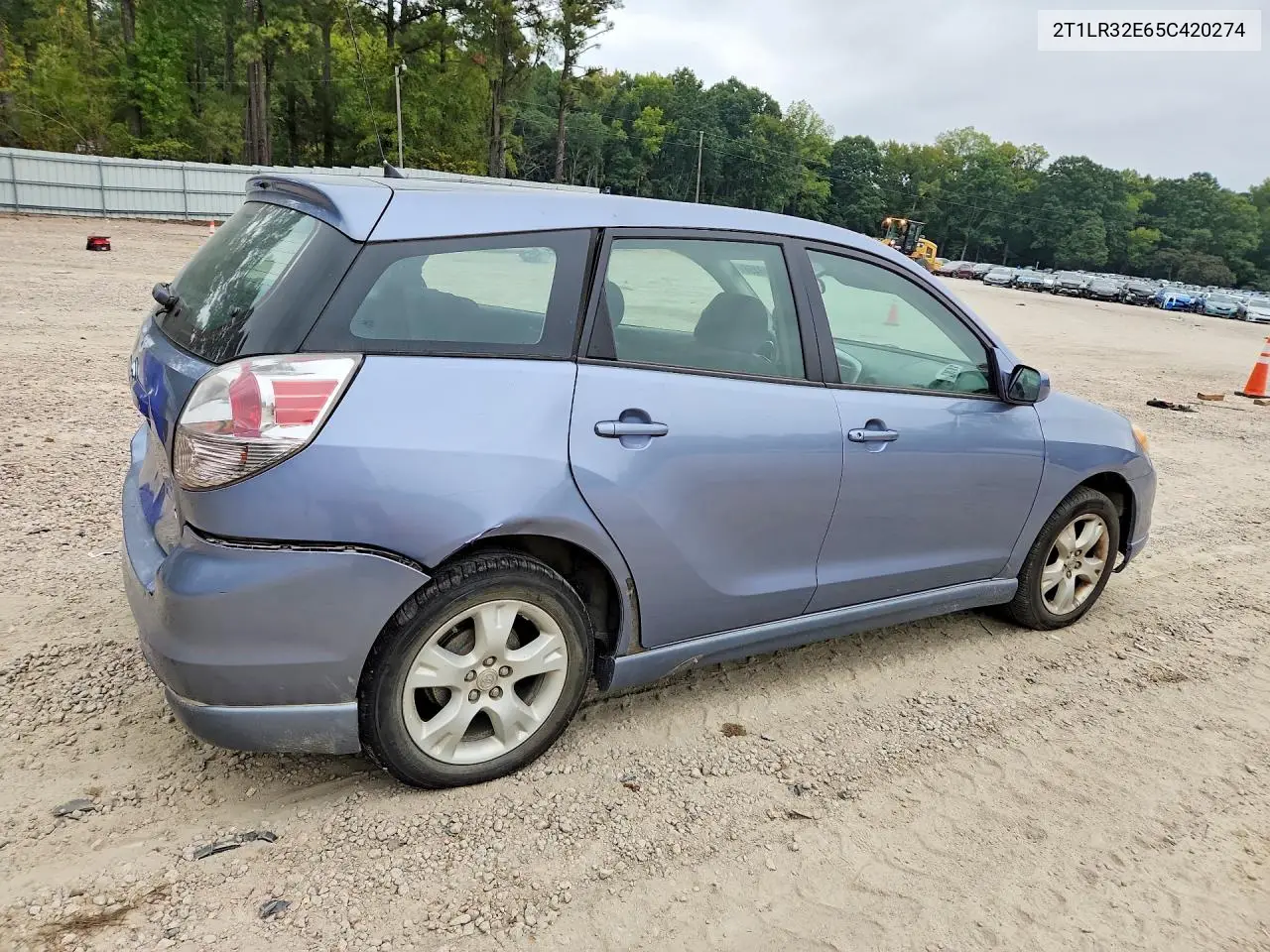 2005 TOYOTA MATRIX VIN 2T1LR32E65C420274 — фото 3