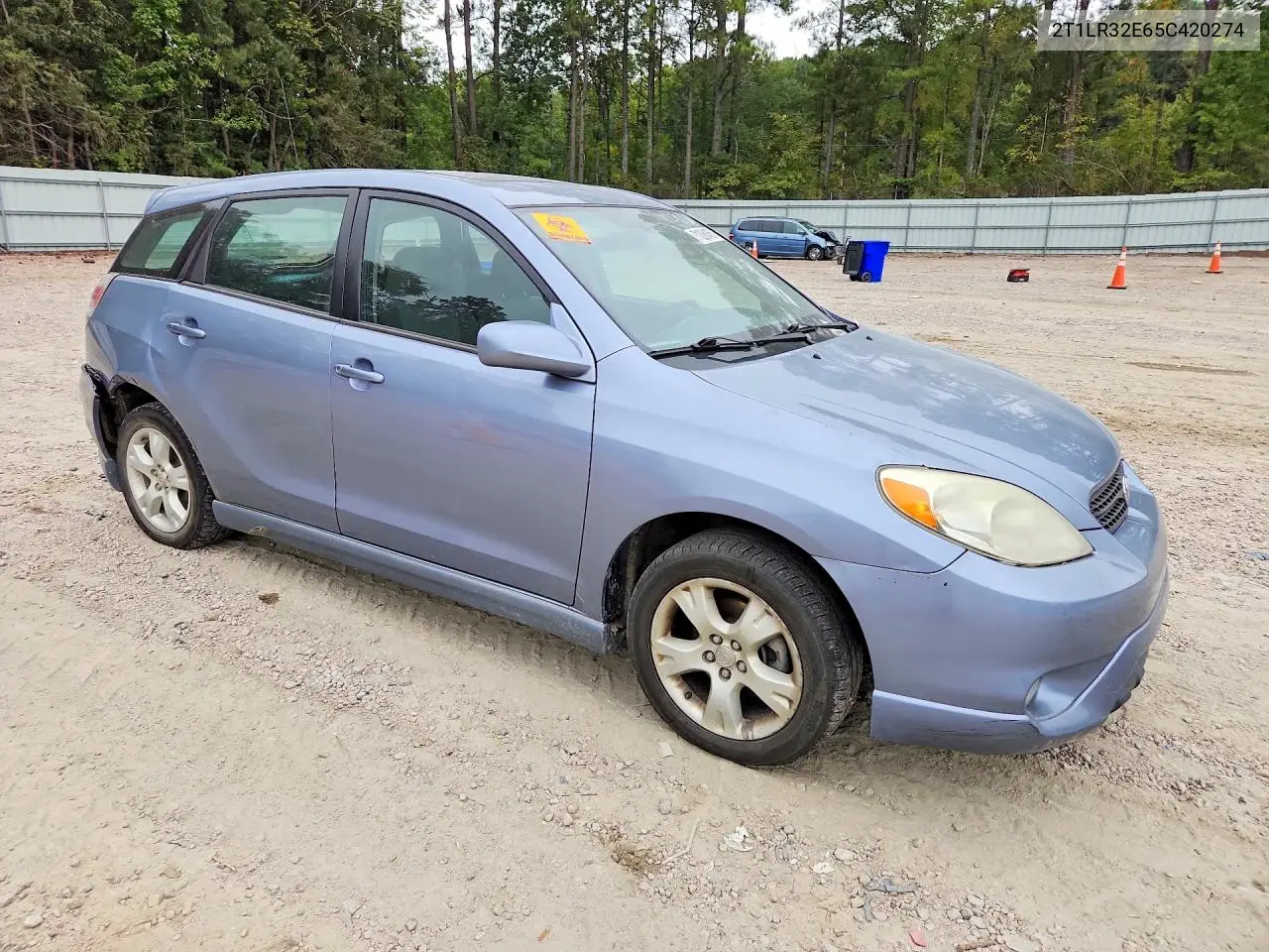 2005 TOYOTA MATRIX VIN 2T1LR32E65C420274 — фото 4