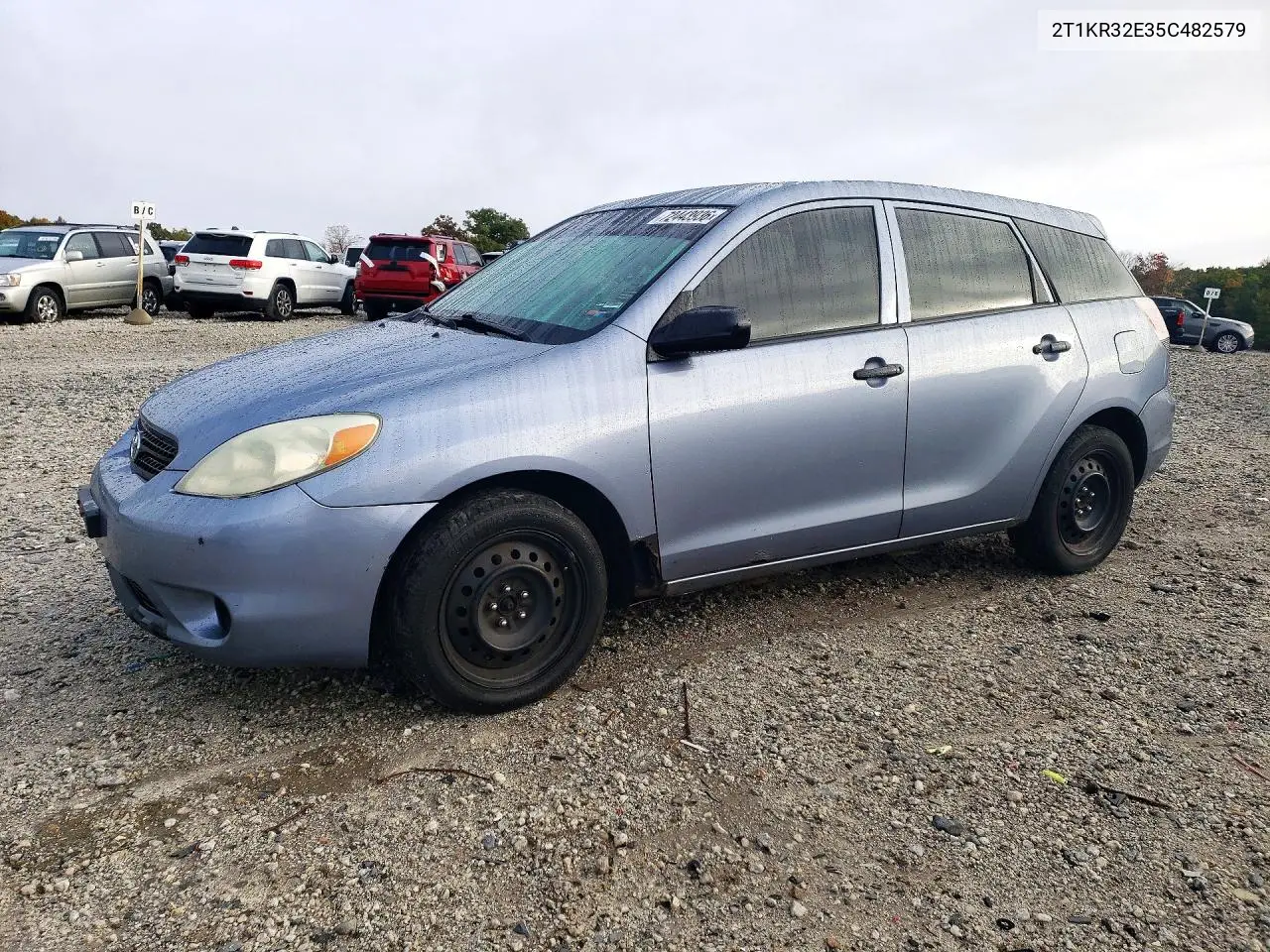 TOYOTA MATRIX 2005, VIN 2T1KR32E35C482579