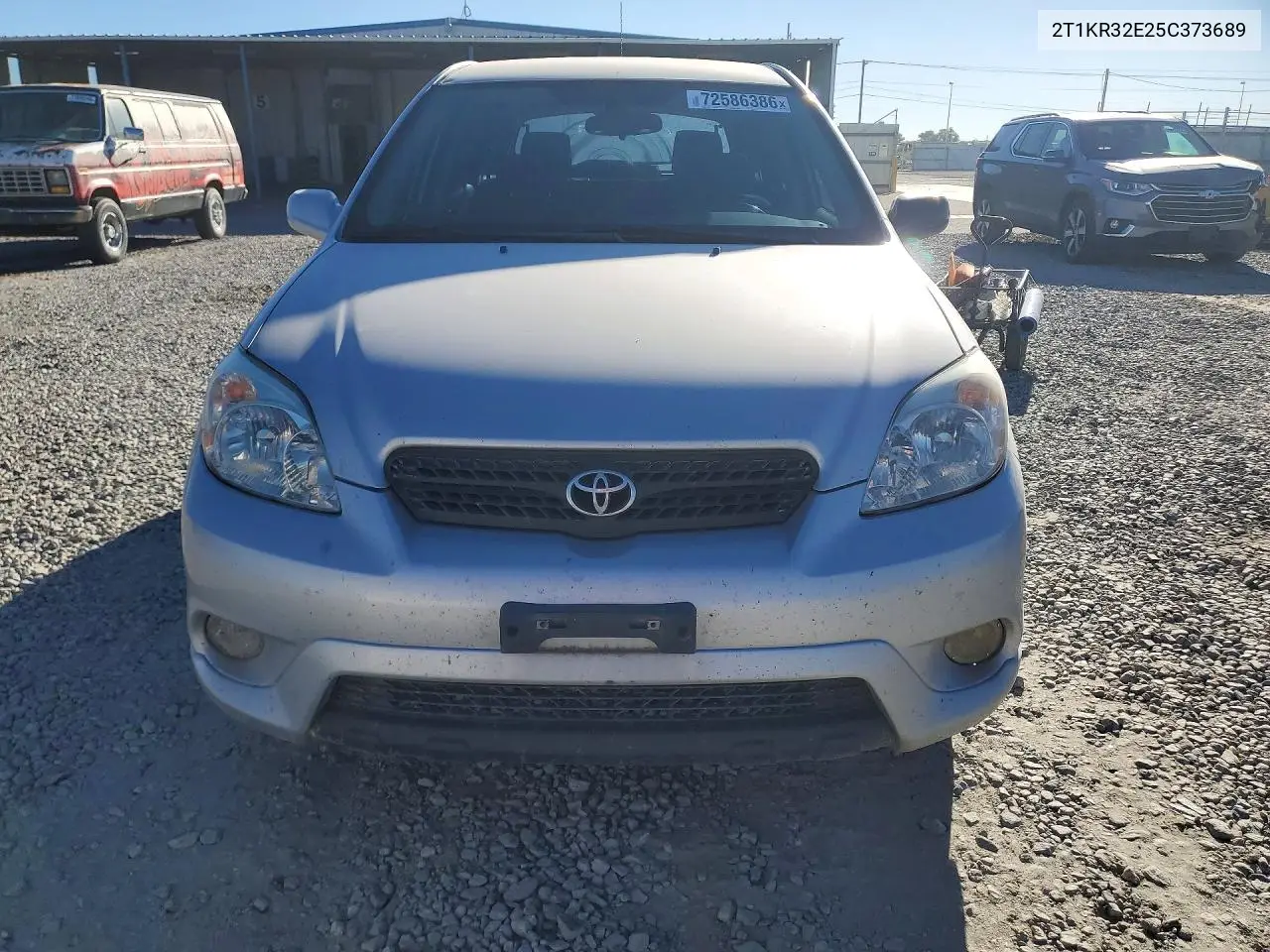 TOYOTA MATRIX 2005, VIN 2T1KR32E25C373689