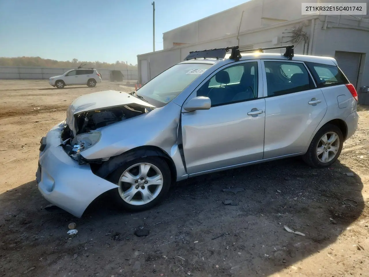 TOYOTA MATRIX 2005, VIN 2T1KR32E15C401742
