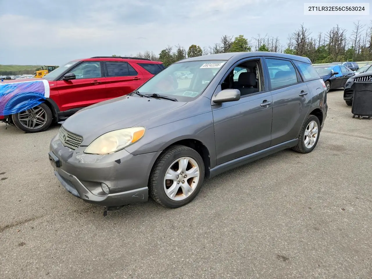 TOYOTA MATRIX 2006, VIN 2T1LR32E56C563024