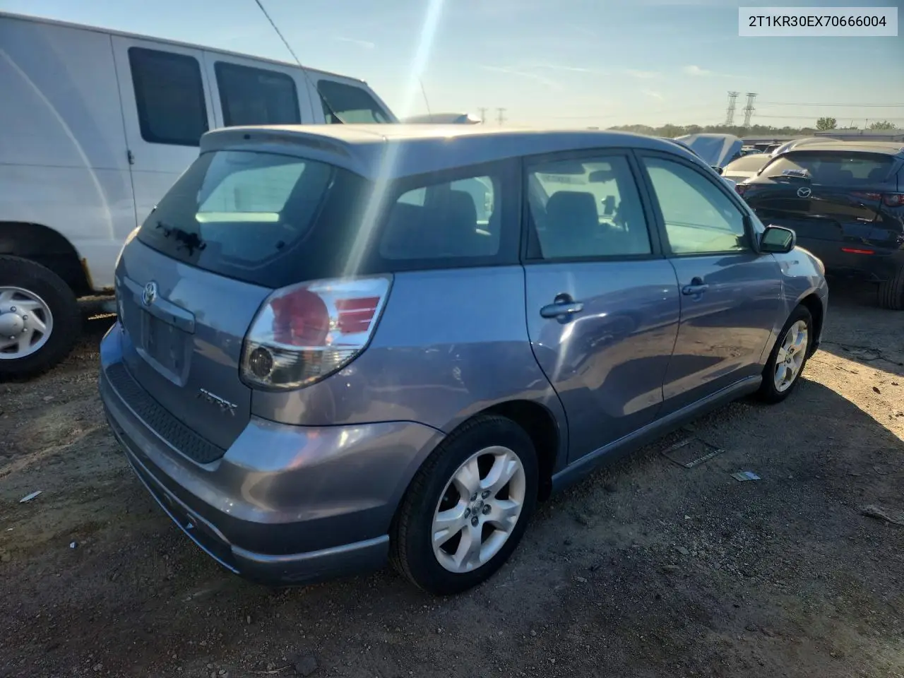2007 TOYOTA MATRIX VIN 2T1KR30EX7C666004 — фото 3