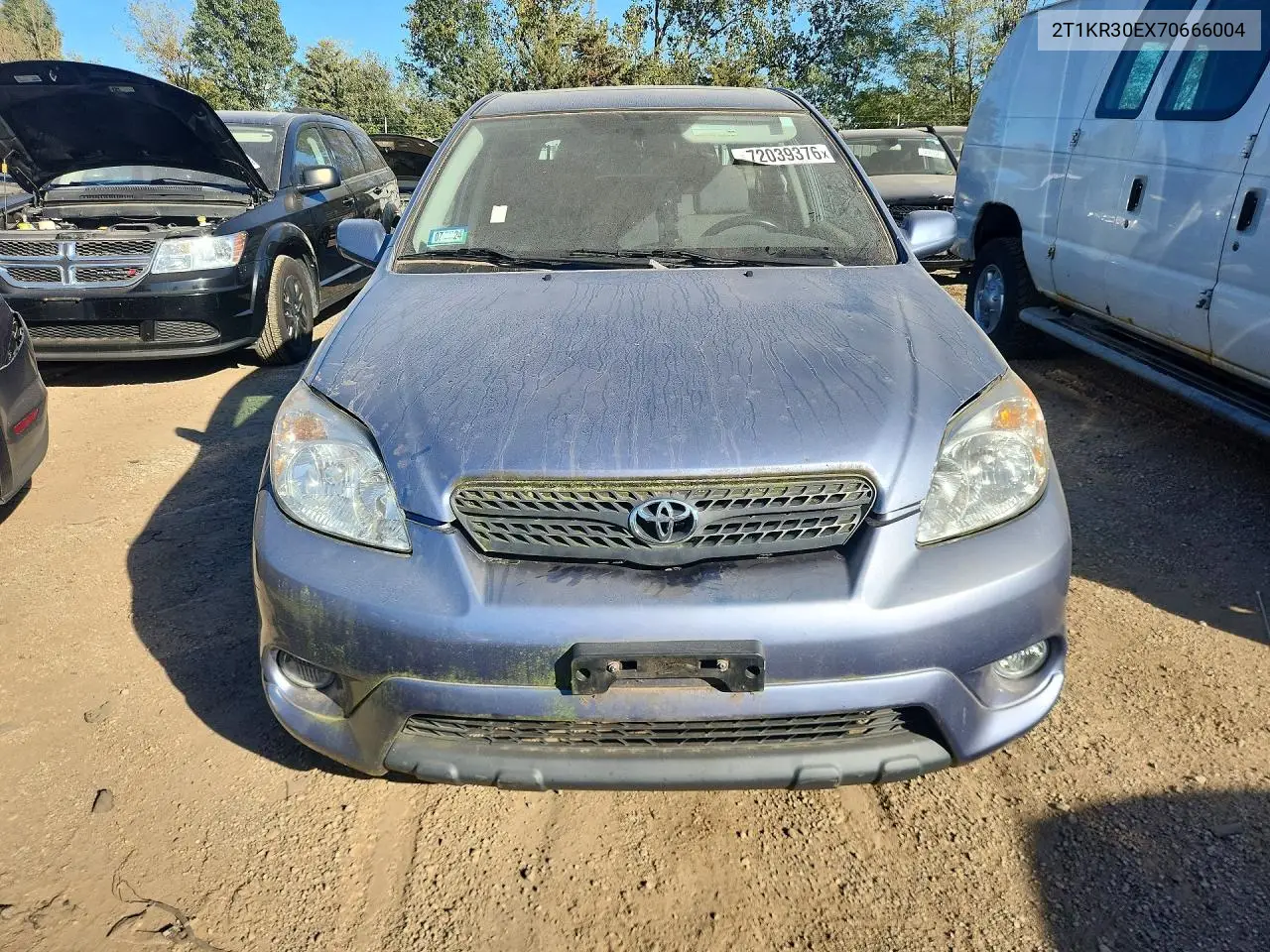 2007 TOYOTA MATRIX VIN 2T1KR30EX7C666004 — фото 5