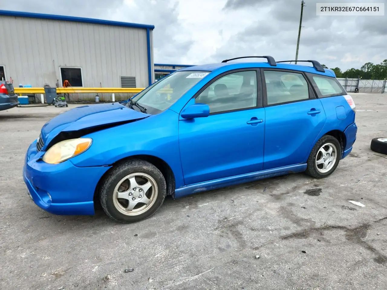 TOYOTA MATRIX 2007, VIN 2T1KR32E67C664151
