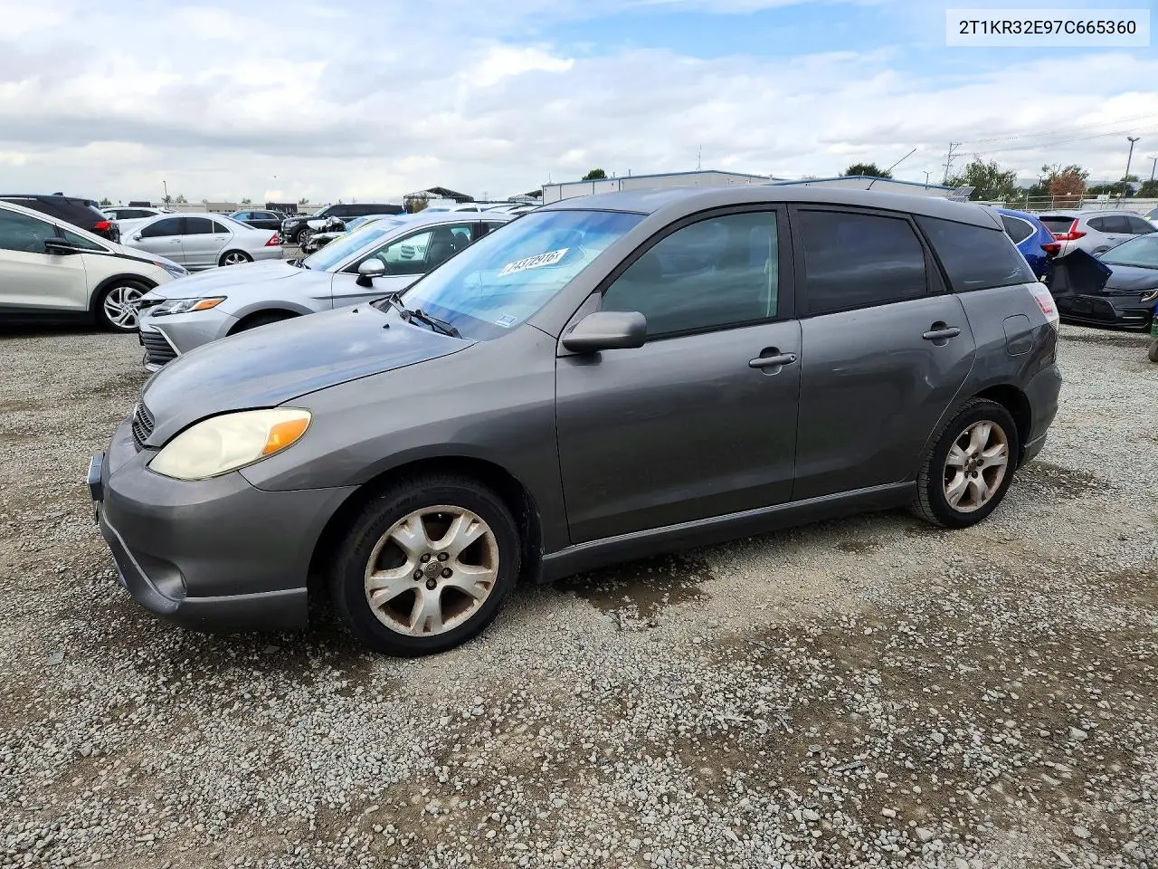 TOYOTA MATRIX 2007, VIN 2T1KR32E97C665360
