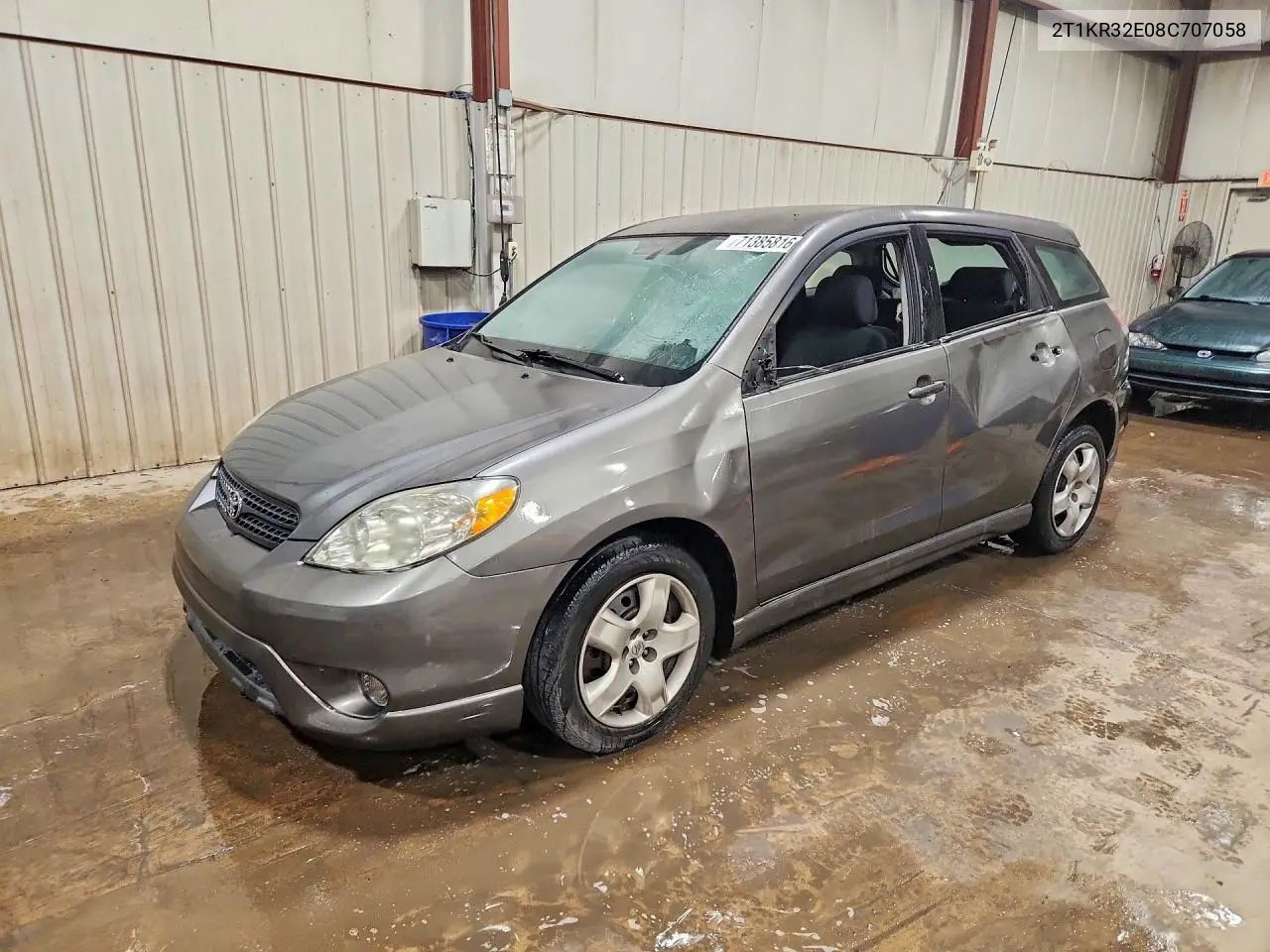 TOYOTA MATRIX 2008, VIN 2T1KR32E08C707058