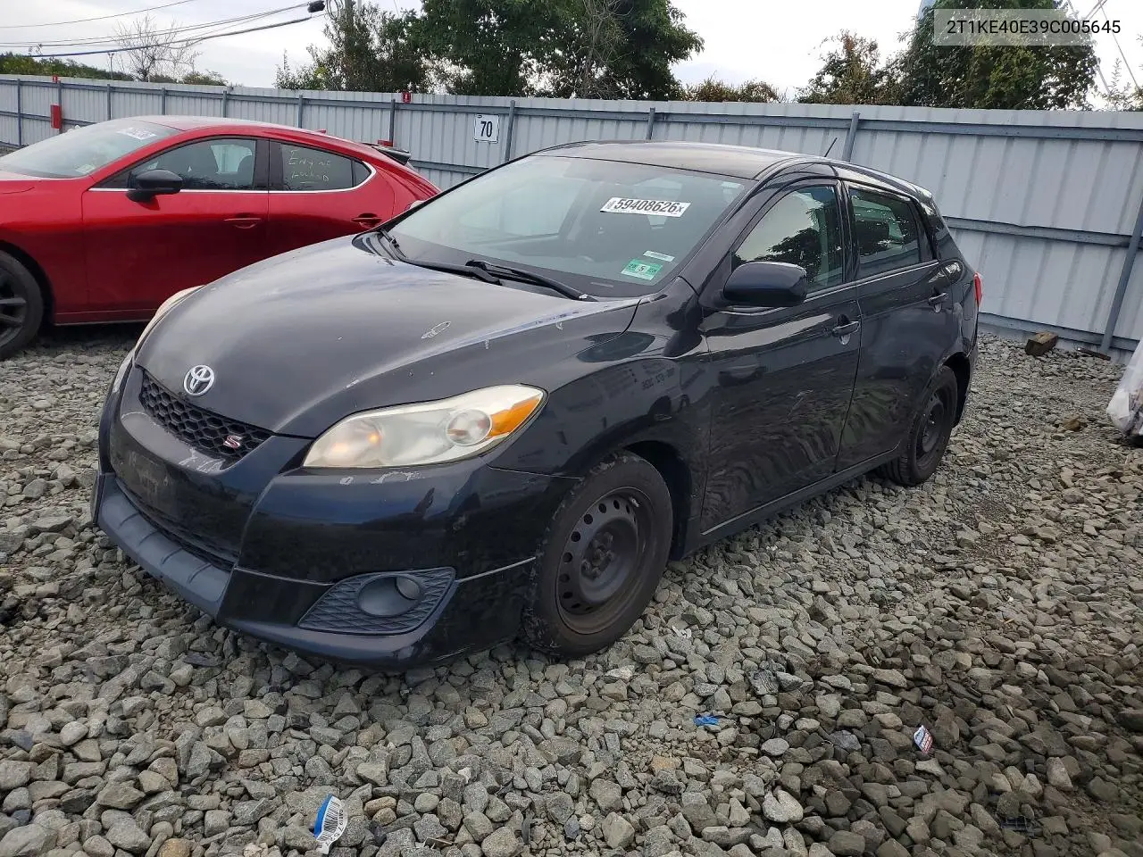 TOYOTA MATRIX 2009, VIN 2T1KE40E39C005645