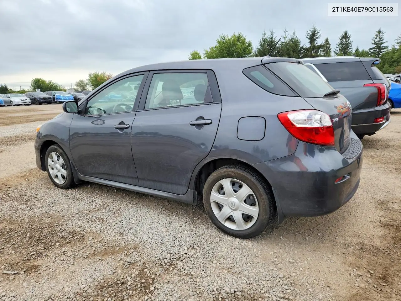 2009 TOYOTA MATRIX VIN 2T1KE40E79C015563 — фото 2