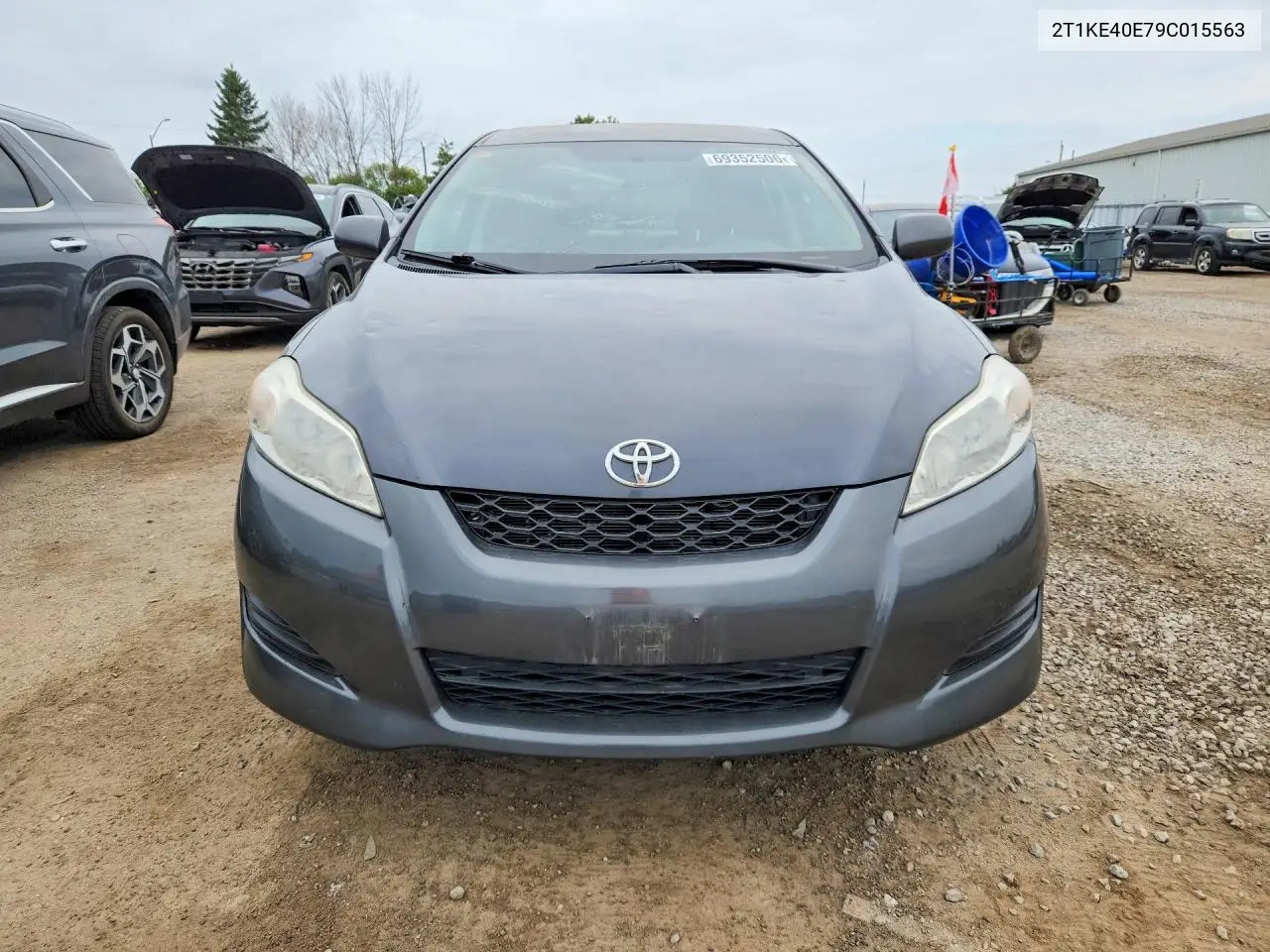 2009 TOYOTA MATRIX VIN 2T1KE40E79C015563 — фото 5